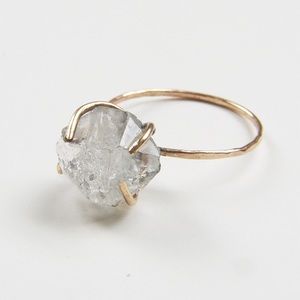 Herkimer Diamond Ring
